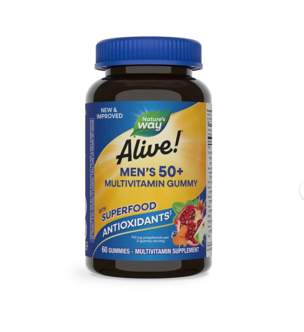 Alive Men 50+ Gummies