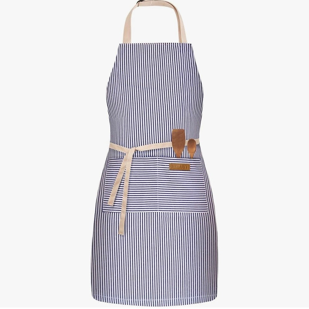 Pin Stripe Apron