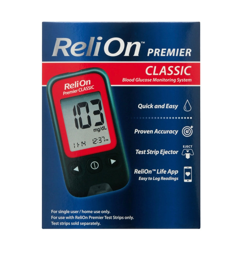 ReliOn Prime Glucose Monitoring System