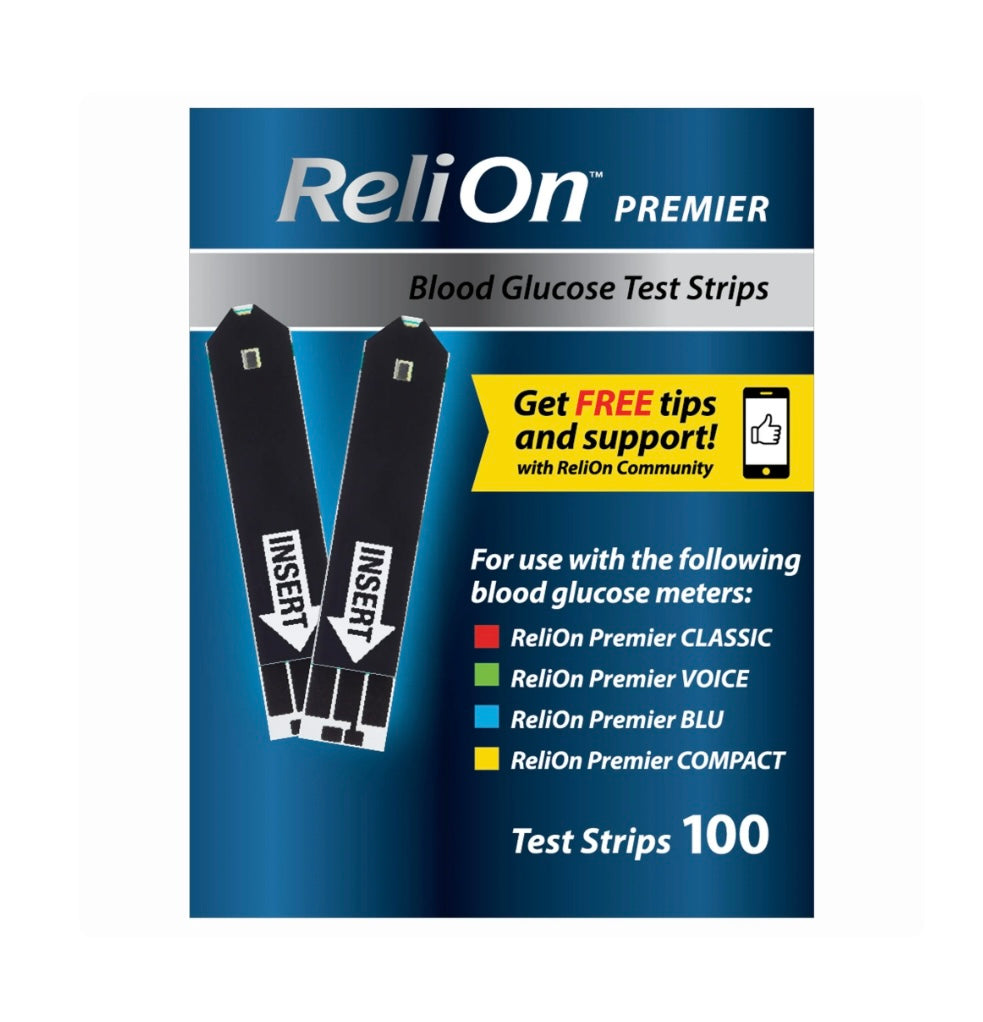 ReliOn Strips 100 Count