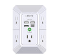 5 outlet surge protector with USB port