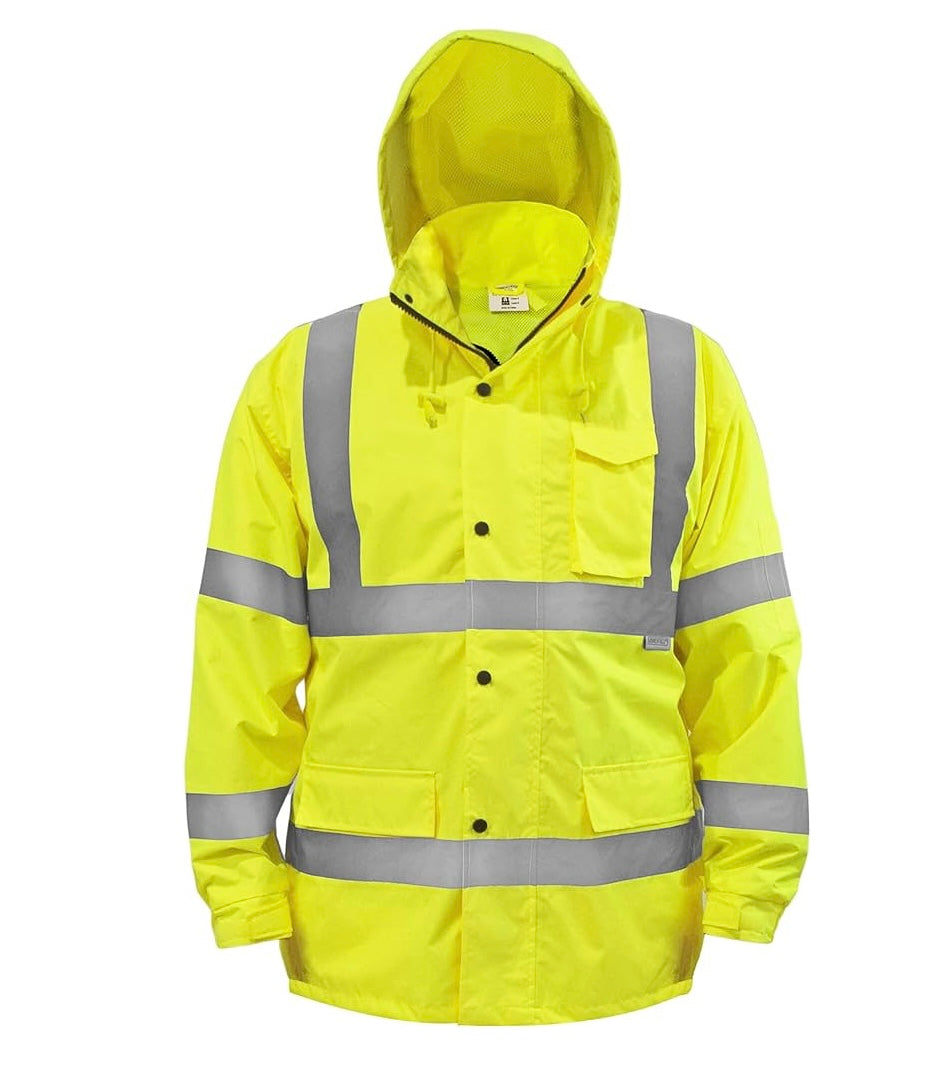 Hi Visibility Rain Jacket